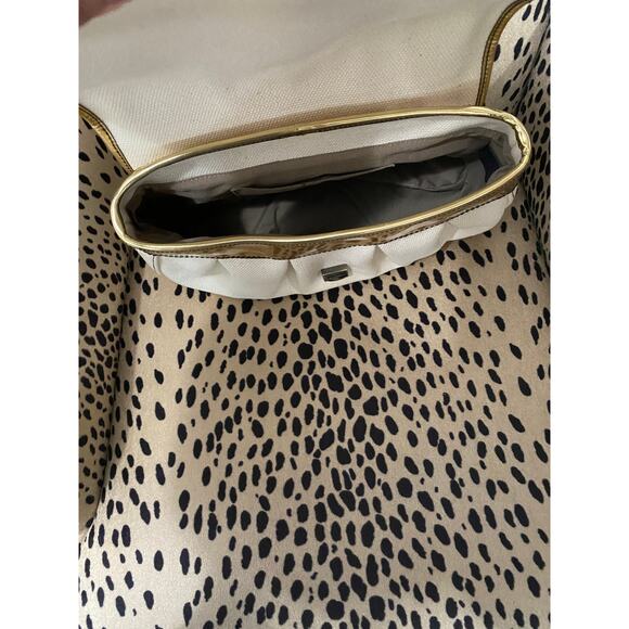 Vintage 00's Fendi Canvas And Gold Patent Leather B. Bag - Picture 4 of 8